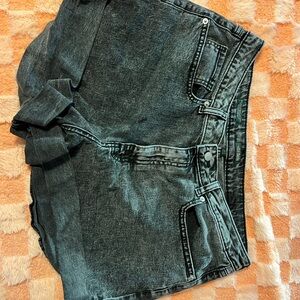 Wild Fable Black Denim Shorts - size 14